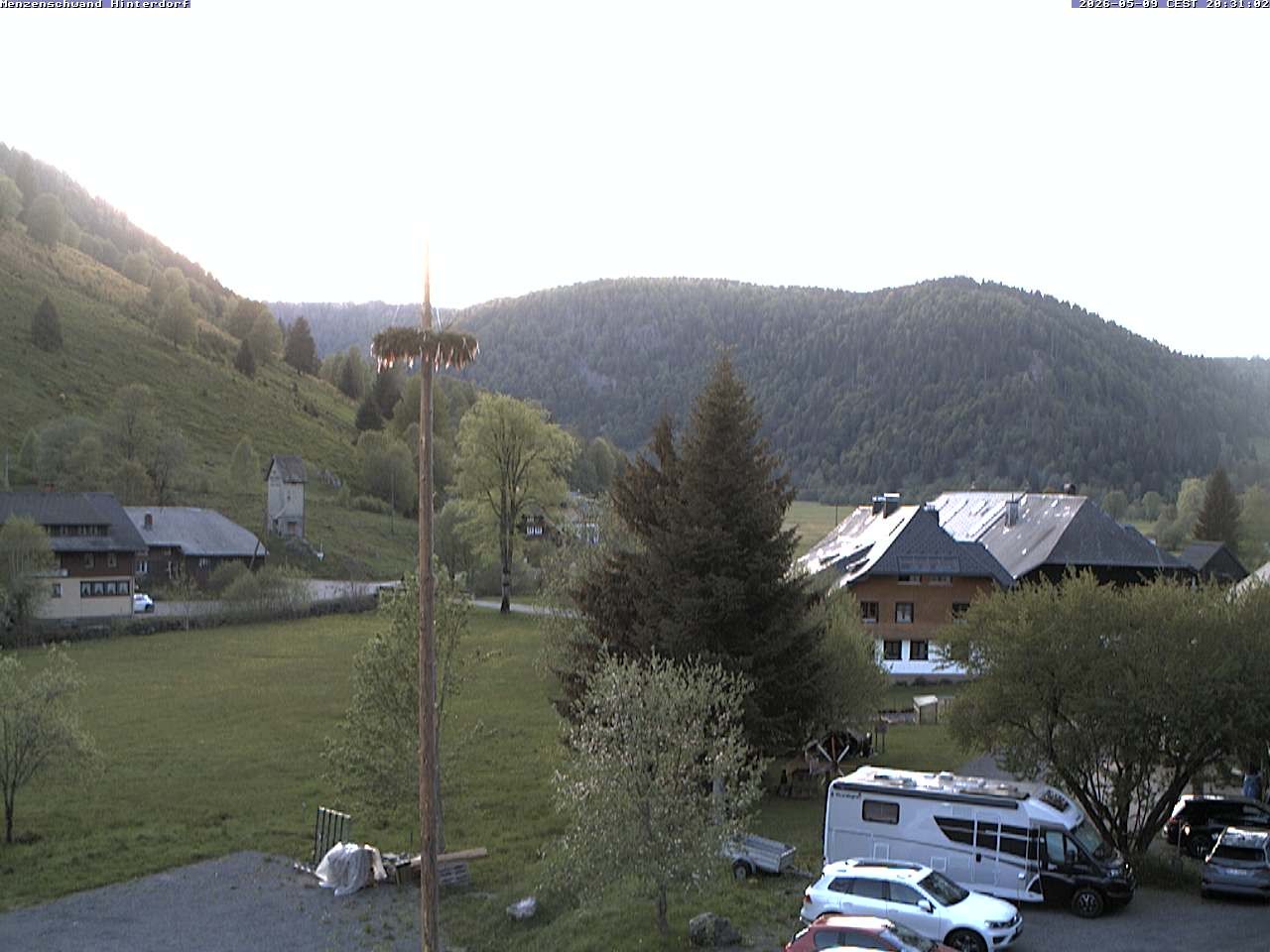 Archiv Foto Webcam Menzenschwand: Hinterdorf