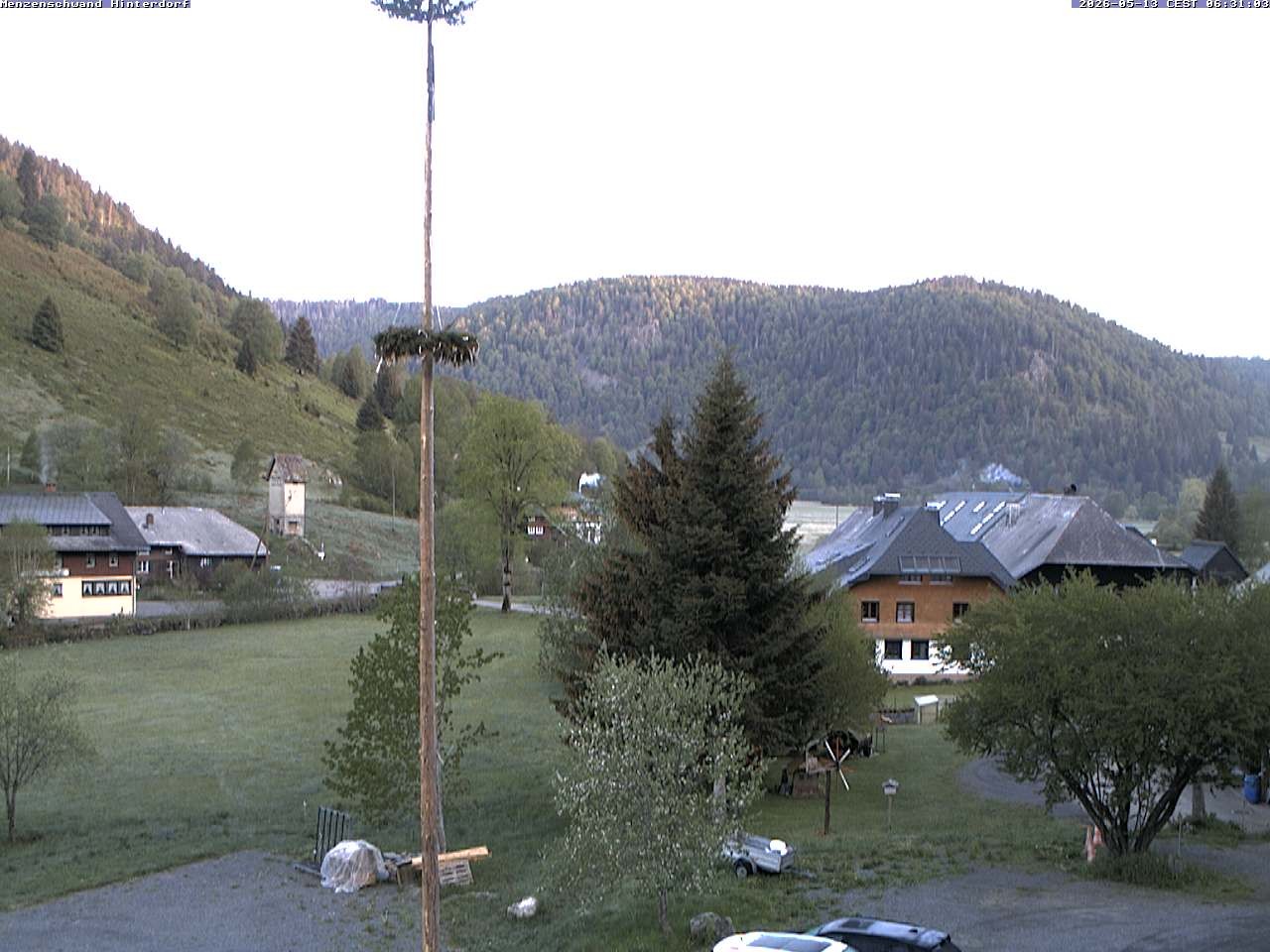 Archiv Foto Webcam Menzenschwand: Hinterdorf