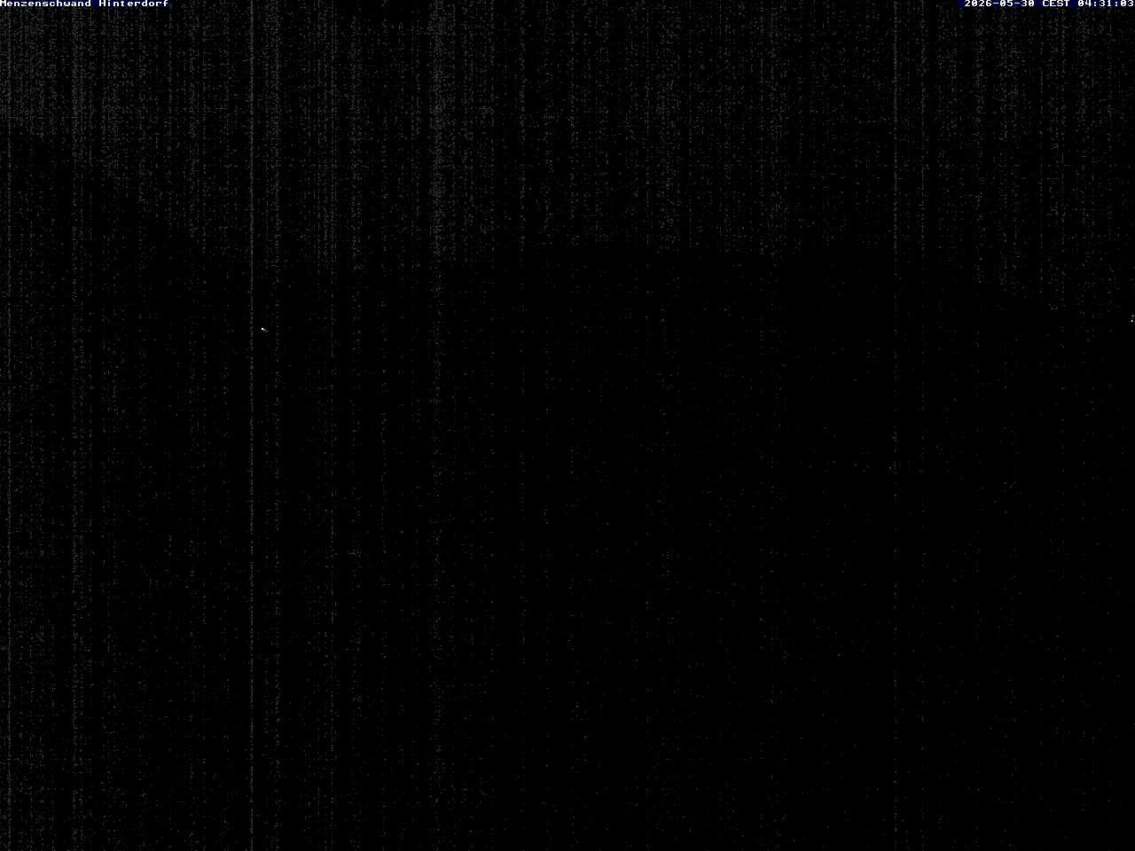 Archived image Webcam Menzenschwand (Hinterdorf)