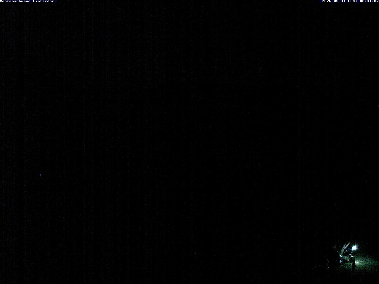 Archived image Webcam Menzenschwand (Hinterdorf)