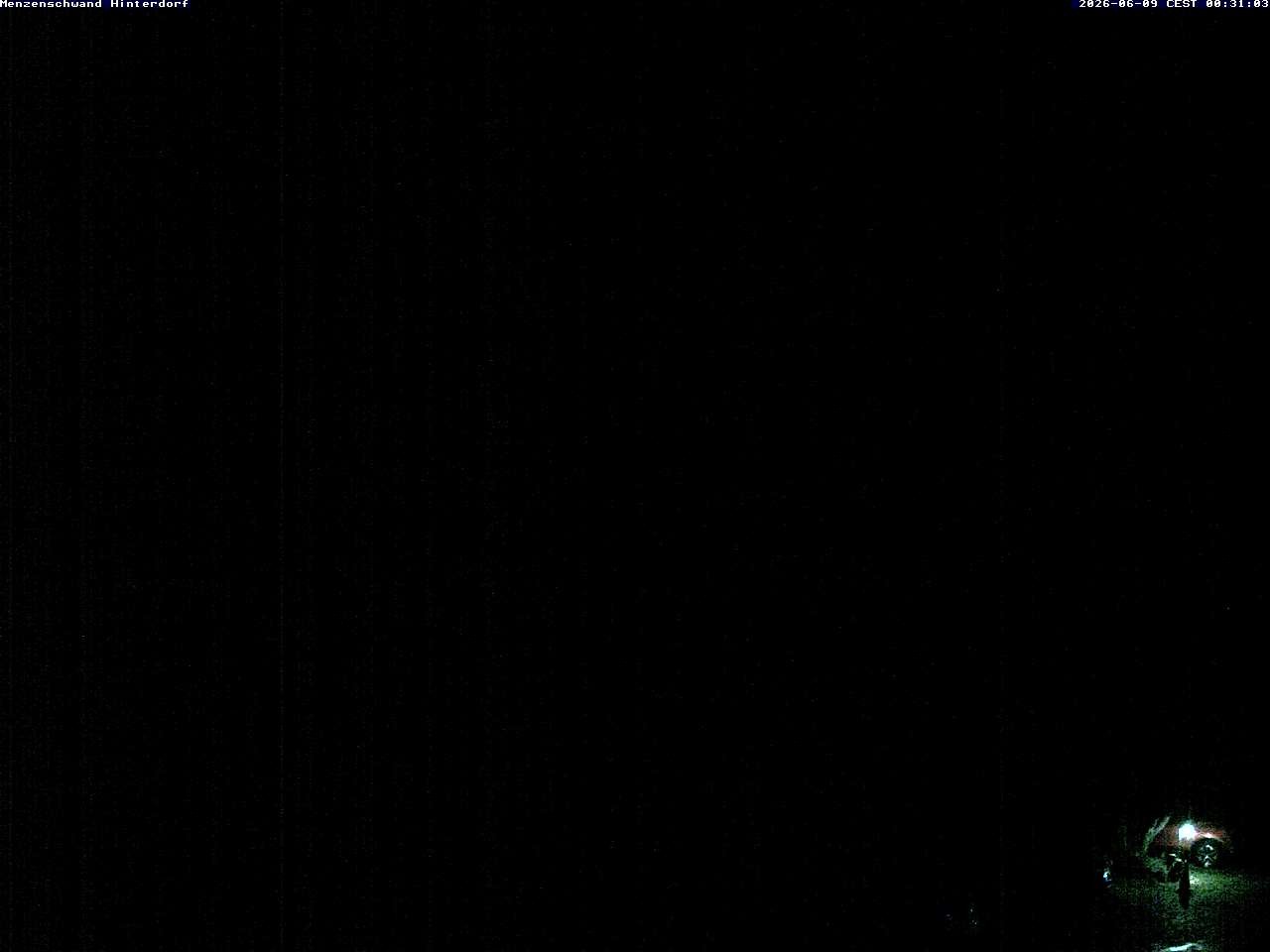 Archived image Webcam Menzenschwand (Hinterdorf)