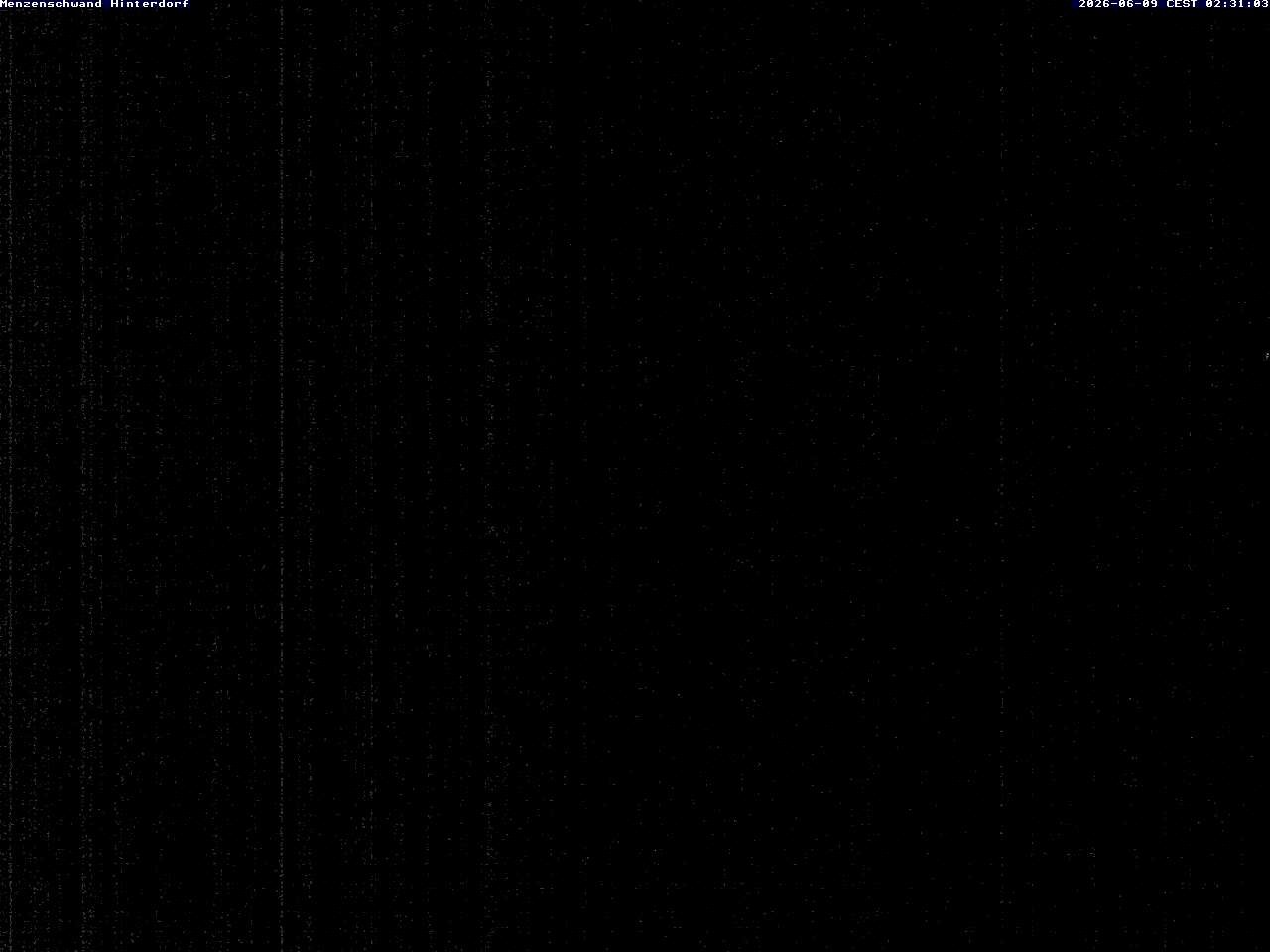 Archived image Webcam Menzenschwand (Hinterdorf)