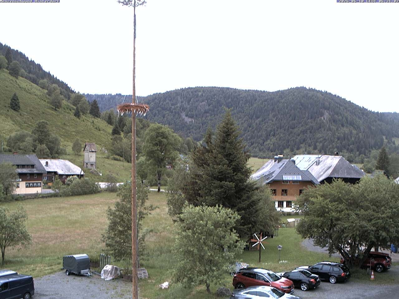 Archiv Foto Webcam Menzenschwand: Hinterdorf