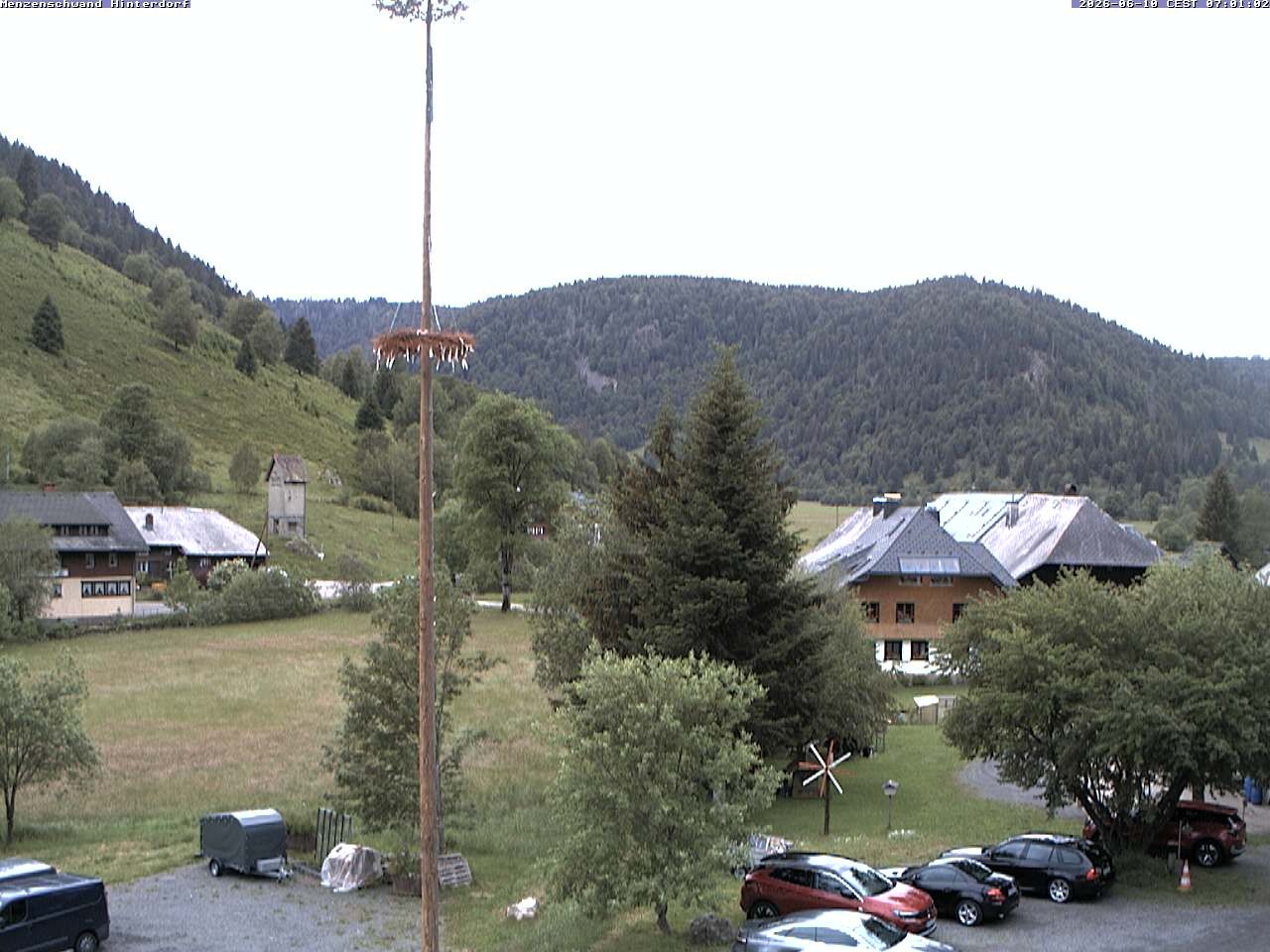 Archiv Foto Webcam Menzenschwand: Hinterdorf
