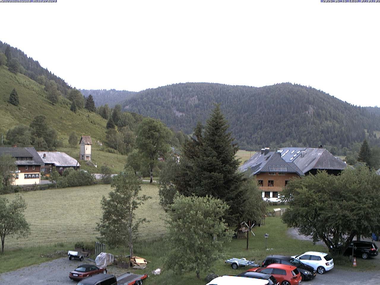 Archiv Foto Webcam Menzenschwand: Hinterdorf