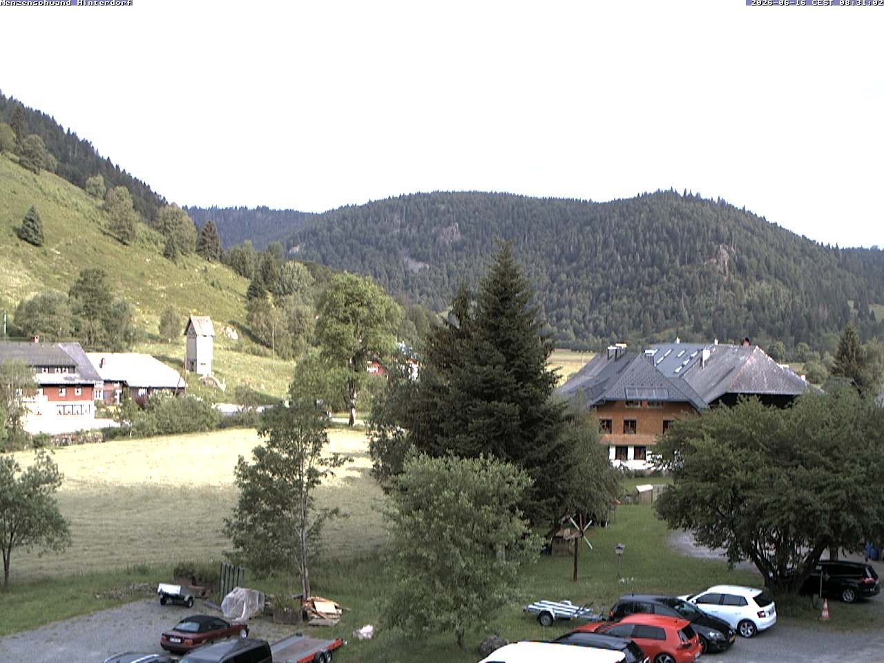 Archiv Foto Webcam Menzenschwand: Hinterdorf