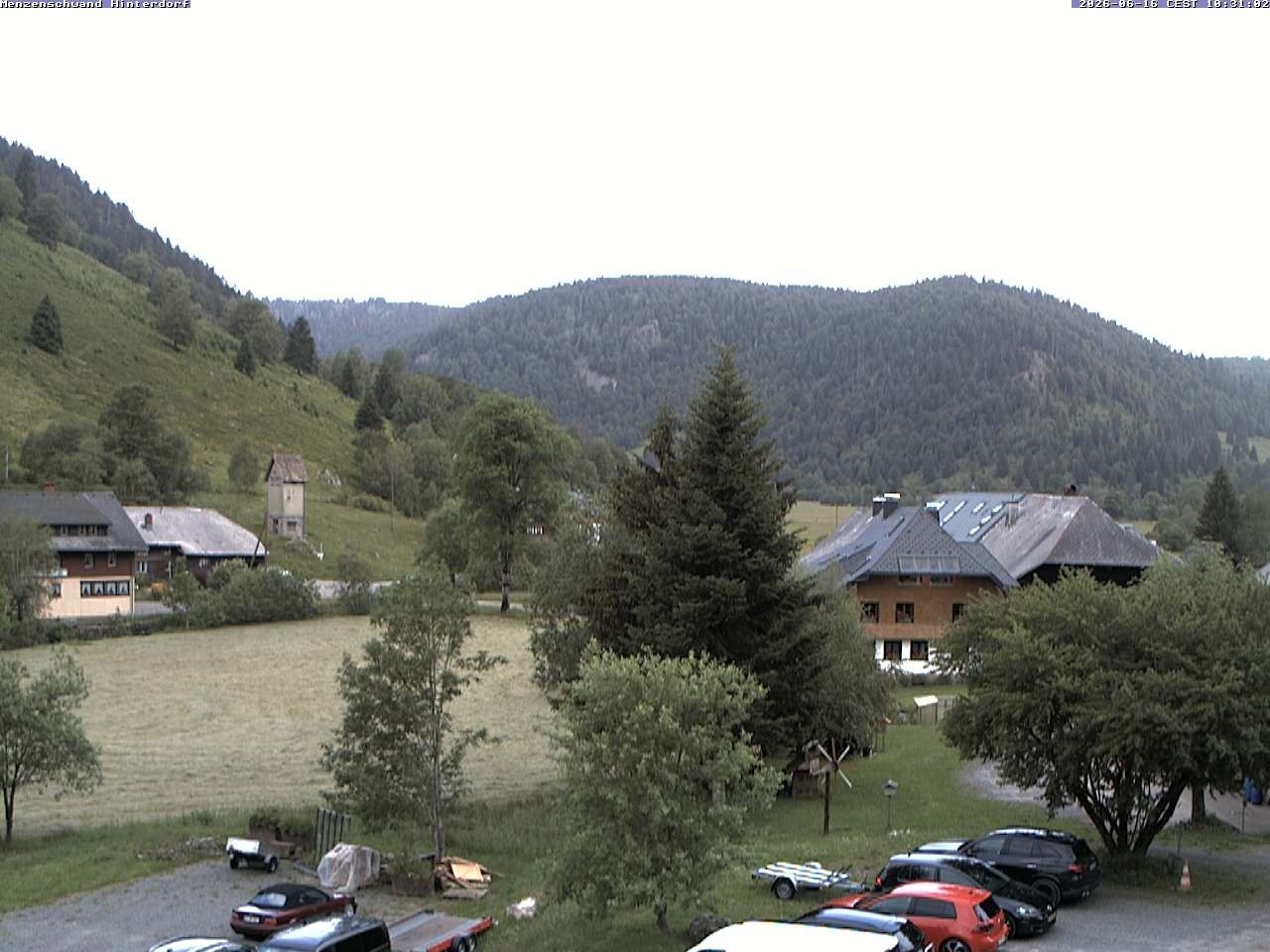 Archiv Foto Webcam Menzenschwand: Hinterdorf