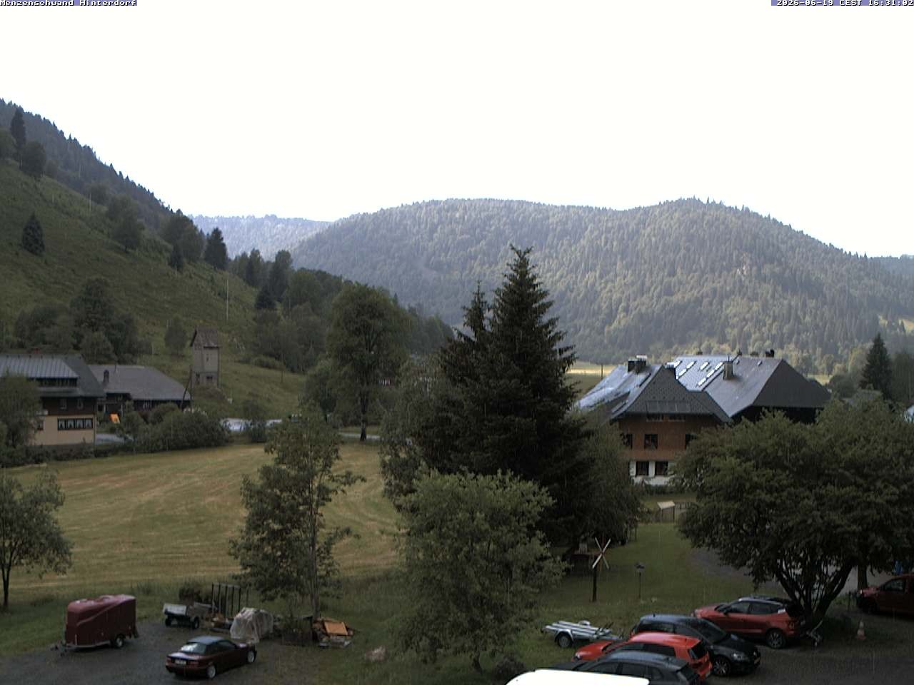 Archiv Foto Webcam Menzenschwand: Hinterdorf