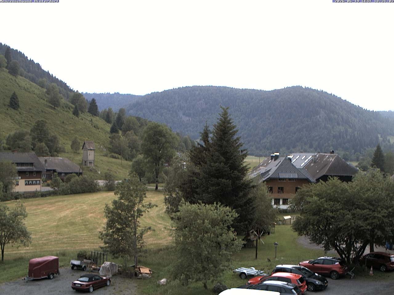 Archiv Foto Webcam Menzenschwand: Hinterdorf