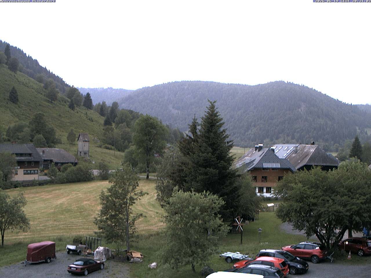 Archiv Foto Webcam Menzenschwand: Hinterdorf
