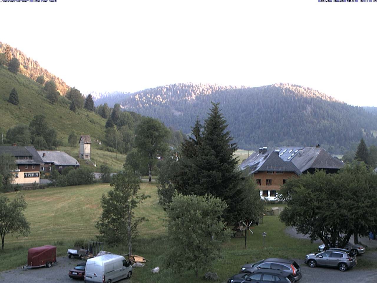 Archiv Foto Webcam Menzenschwand: Hinterdorf