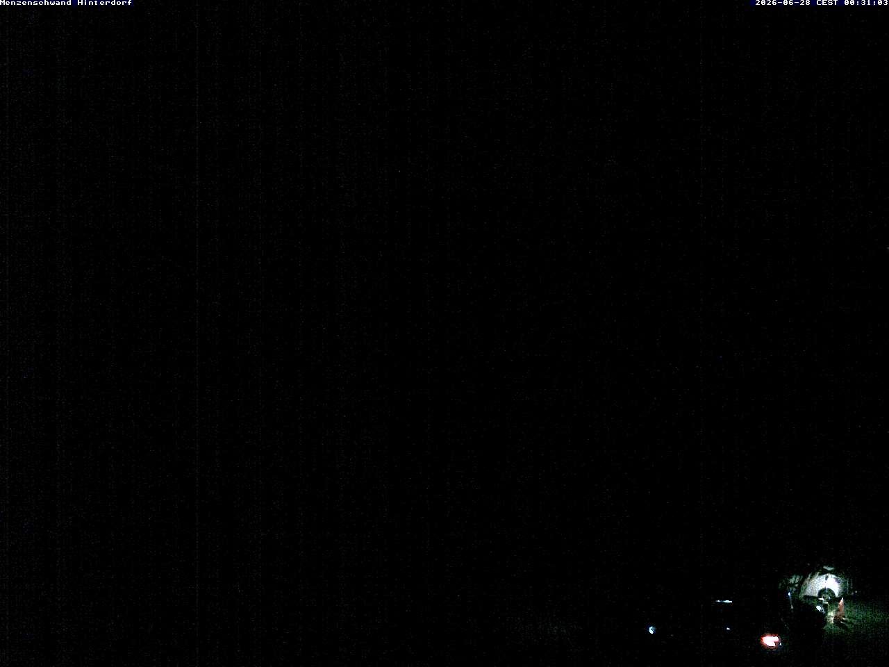 Archived image Webcam Menzenschwand (Hinterdorf)