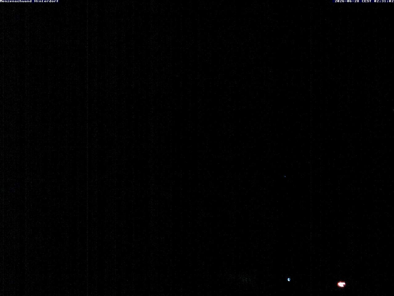 Archived image Webcam Menzenschwand (Hinterdorf)