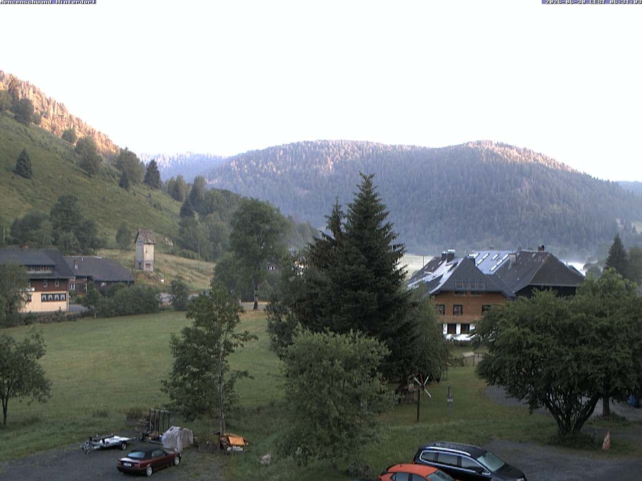 Archiv Foto Webcam Menzenschwand: Hinterdorf