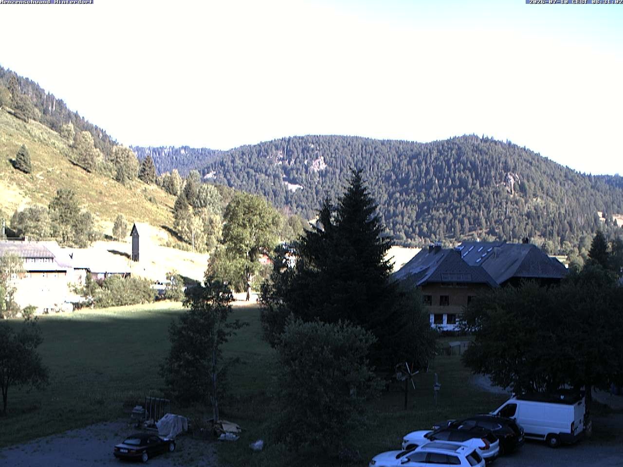 Archiv Foto Webcam Menzenschwand: Hinterdorf