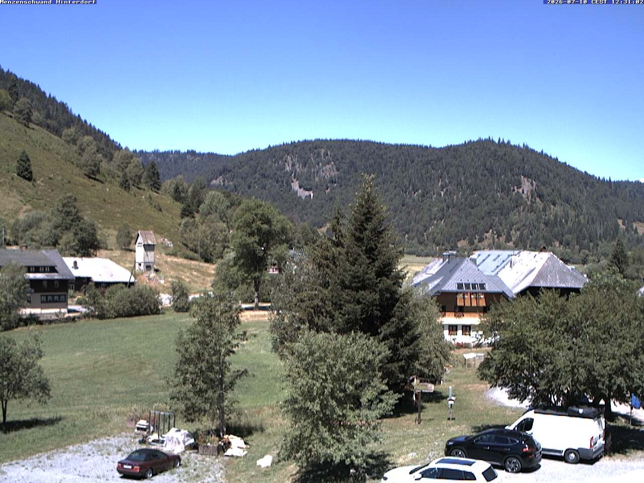 Archiv Foto Webcam Menzenschwand: Hinterdorf