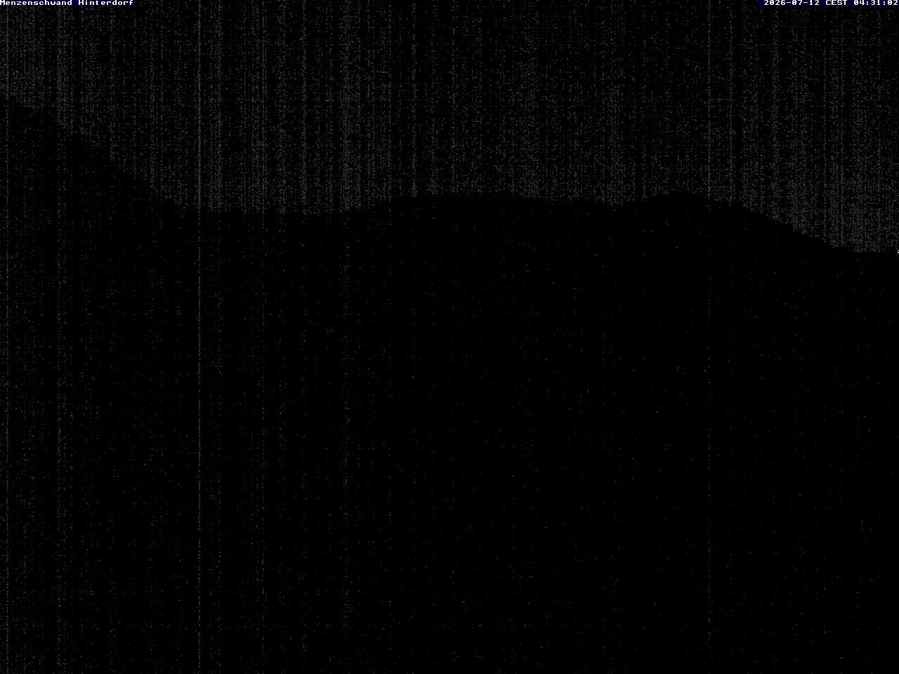 Archived image Webcam Menzenschwand (Hinterdorf)