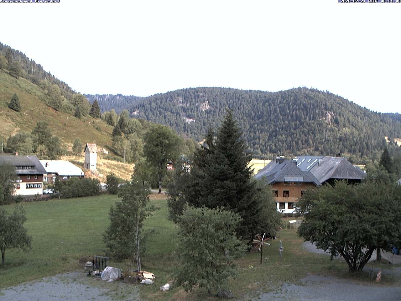 Archiv Foto Webcam Menzenschwand: Hinterdorf