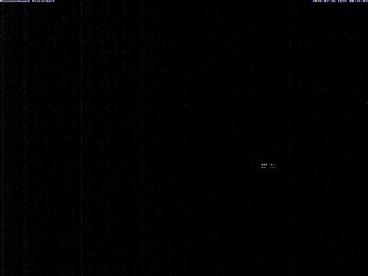 Archived image Webcam Menzenschwand (Hinterdorf)