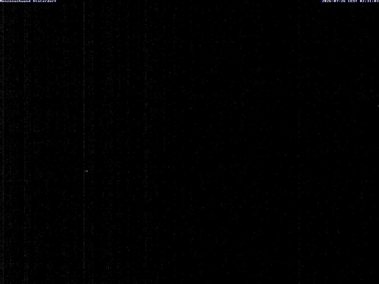 Archived image Webcam Menzenschwand (Hinterdorf)
