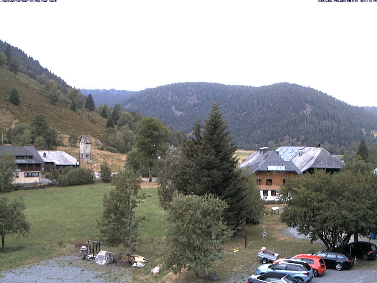 Archiv Foto Webcam Menzenschwand: Hinterdorf