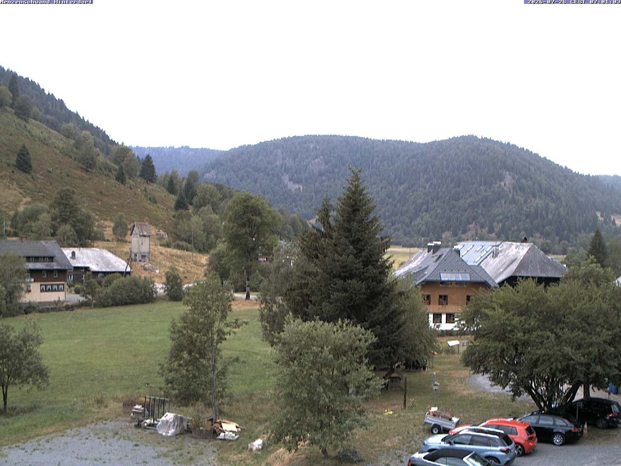 Archiv Foto Webcam Menzenschwand: Hinterdorf