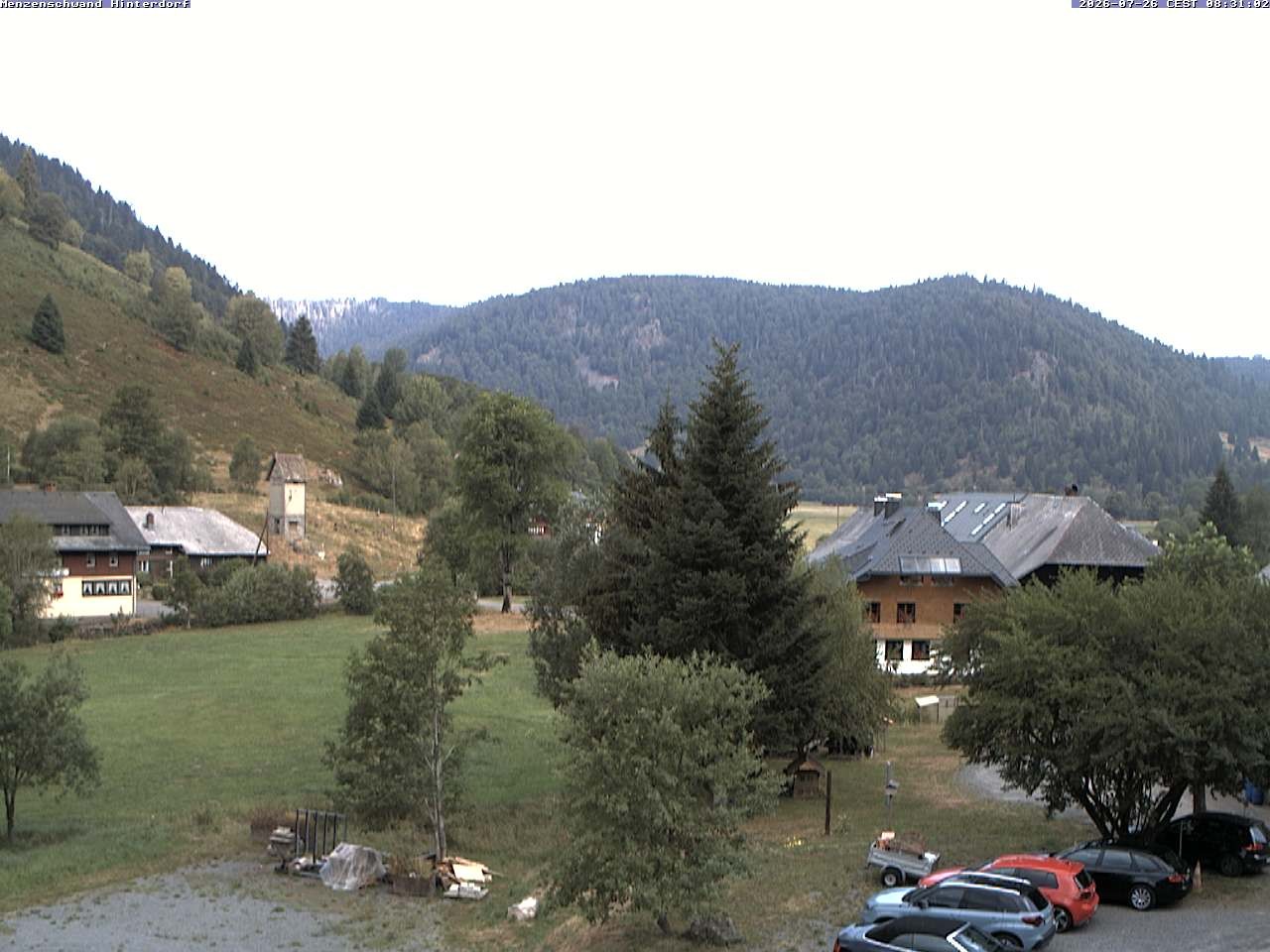 Archiv Foto Webcam Menzenschwand: Hinterdorf