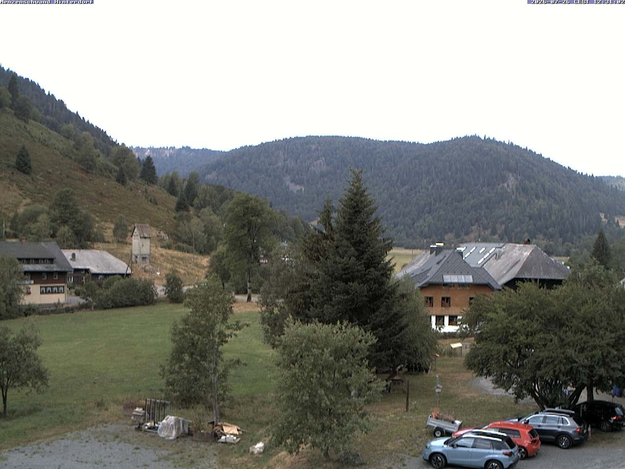Archiv Foto Webcam Menzenschwand: Hinterdorf