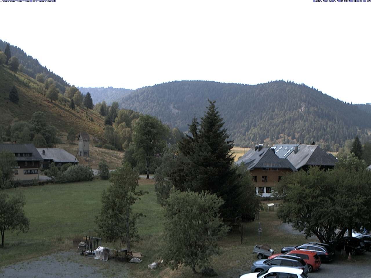 Archiv Foto Webcam Menzenschwand: Hinterdorf