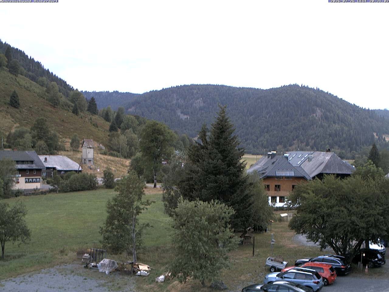 Archiv Foto Webcam Menzenschwand: Hinterdorf