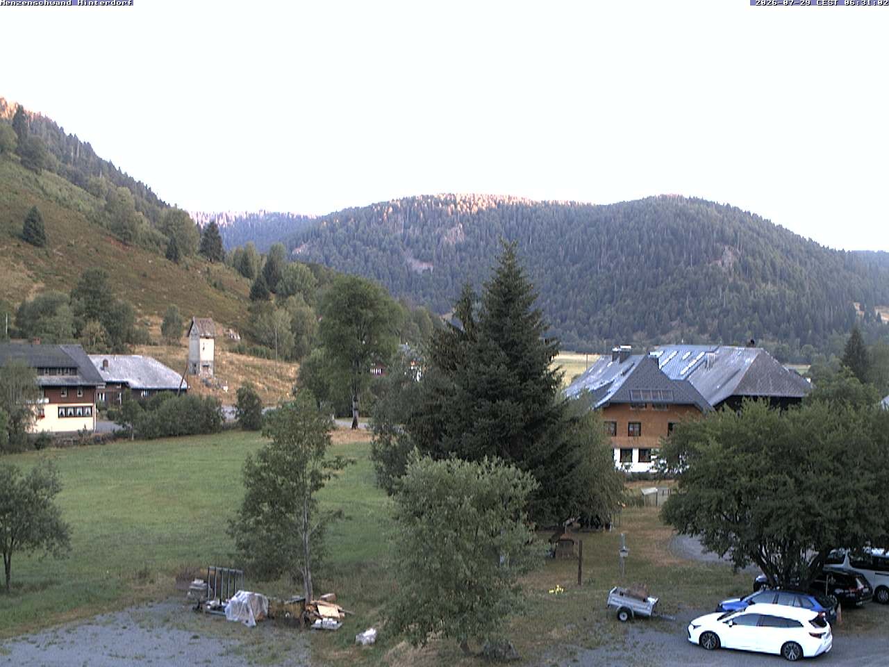 Archiv Foto Webcam Menzenschwand: Hinterdorf