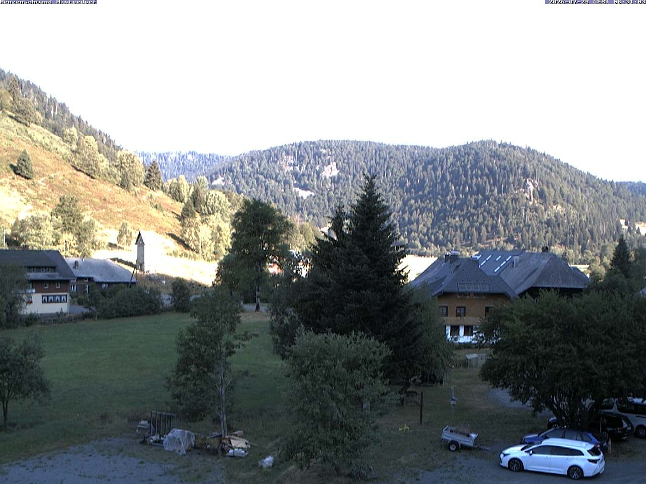 Archiv Foto Webcam Menzenschwand: Hinterdorf