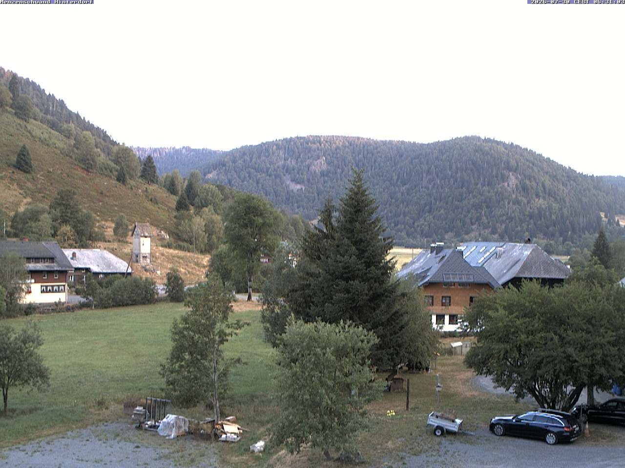 Archiv Foto Webcam Menzenschwand: Hinterdorf