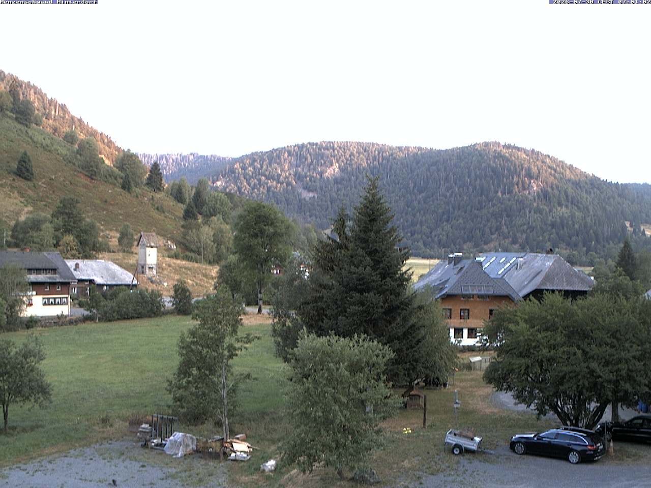 Archiv Foto Webcam Menzenschwand: Hinterdorf