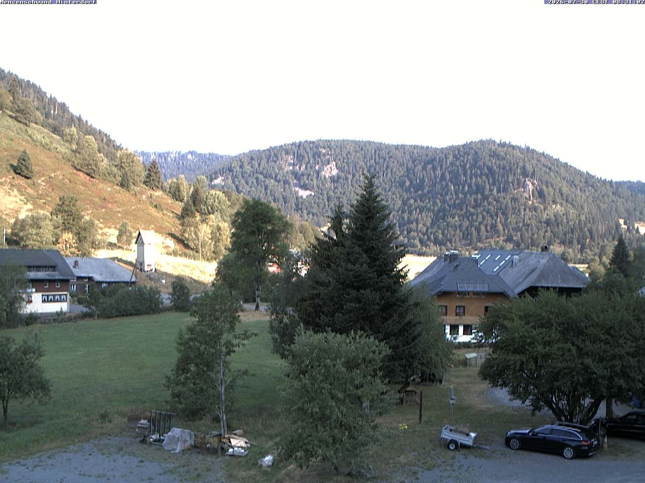 Archiv Foto Webcam Menzenschwand: Hinterdorf