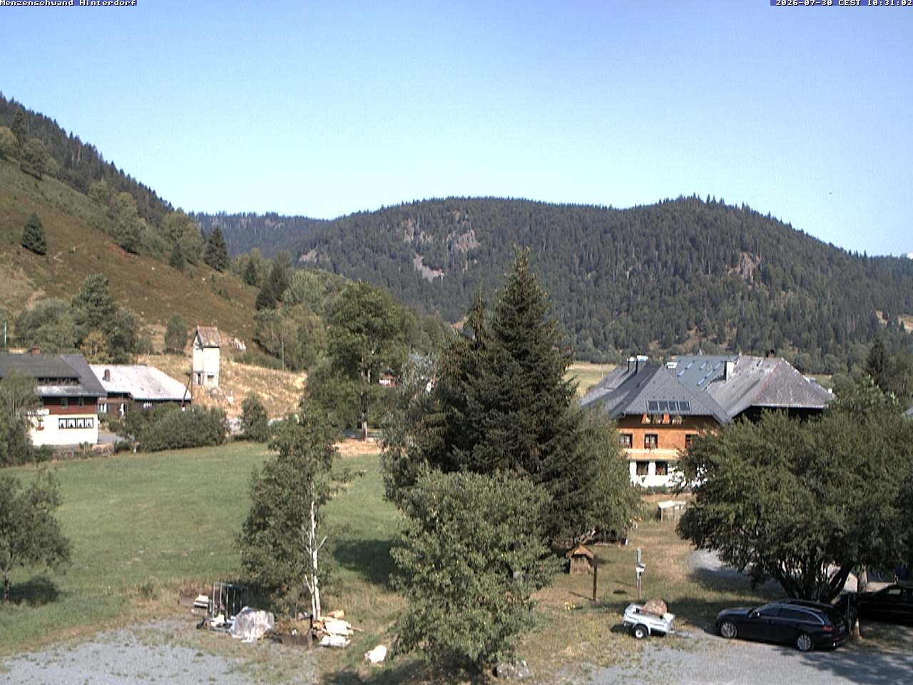 Archiv Foto Webcam Menzenschwand: Hinterdorf
