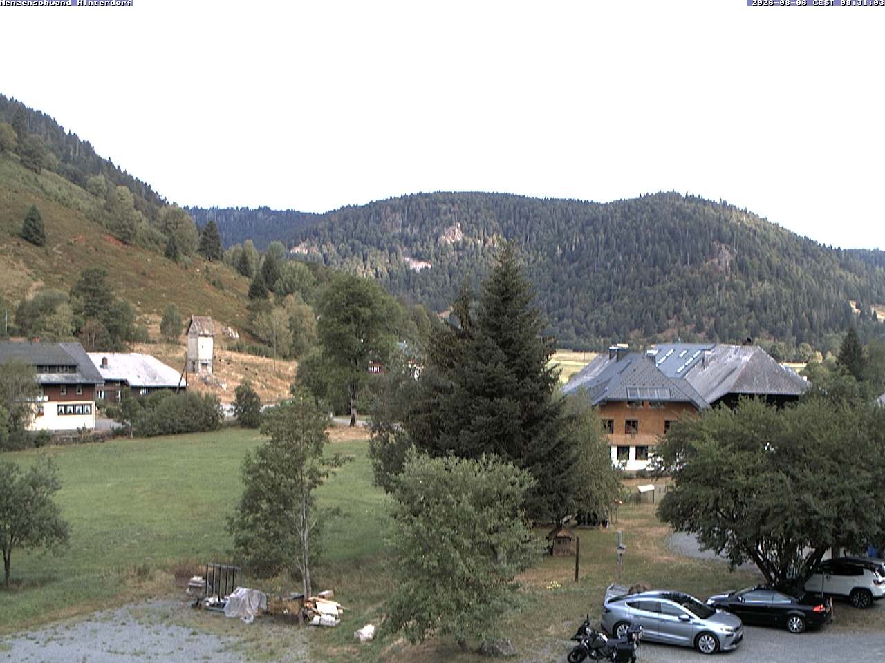 Archiv Foto Webcam Menzenschwand: Hinterdorf