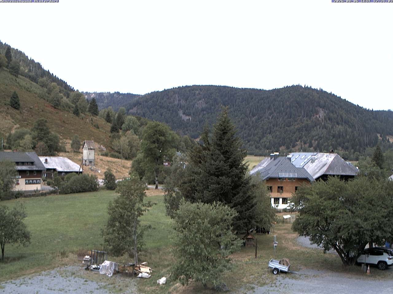 Archiv Foto Webcam Menzenschwand: Hinterdorf