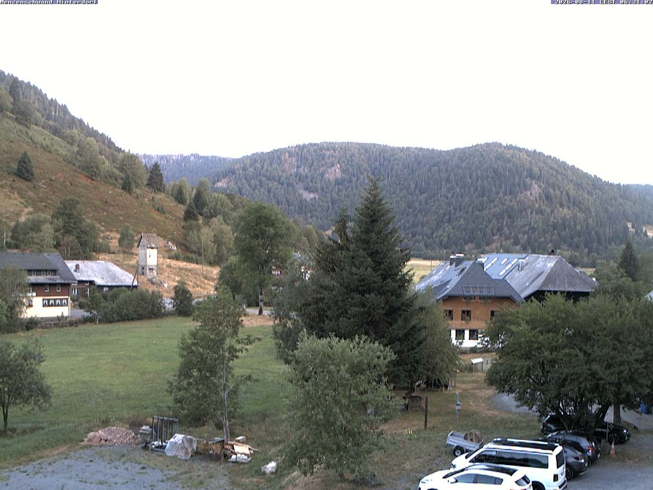 Archiv Foto Webcam Menzenschwand: Hinterdorf
