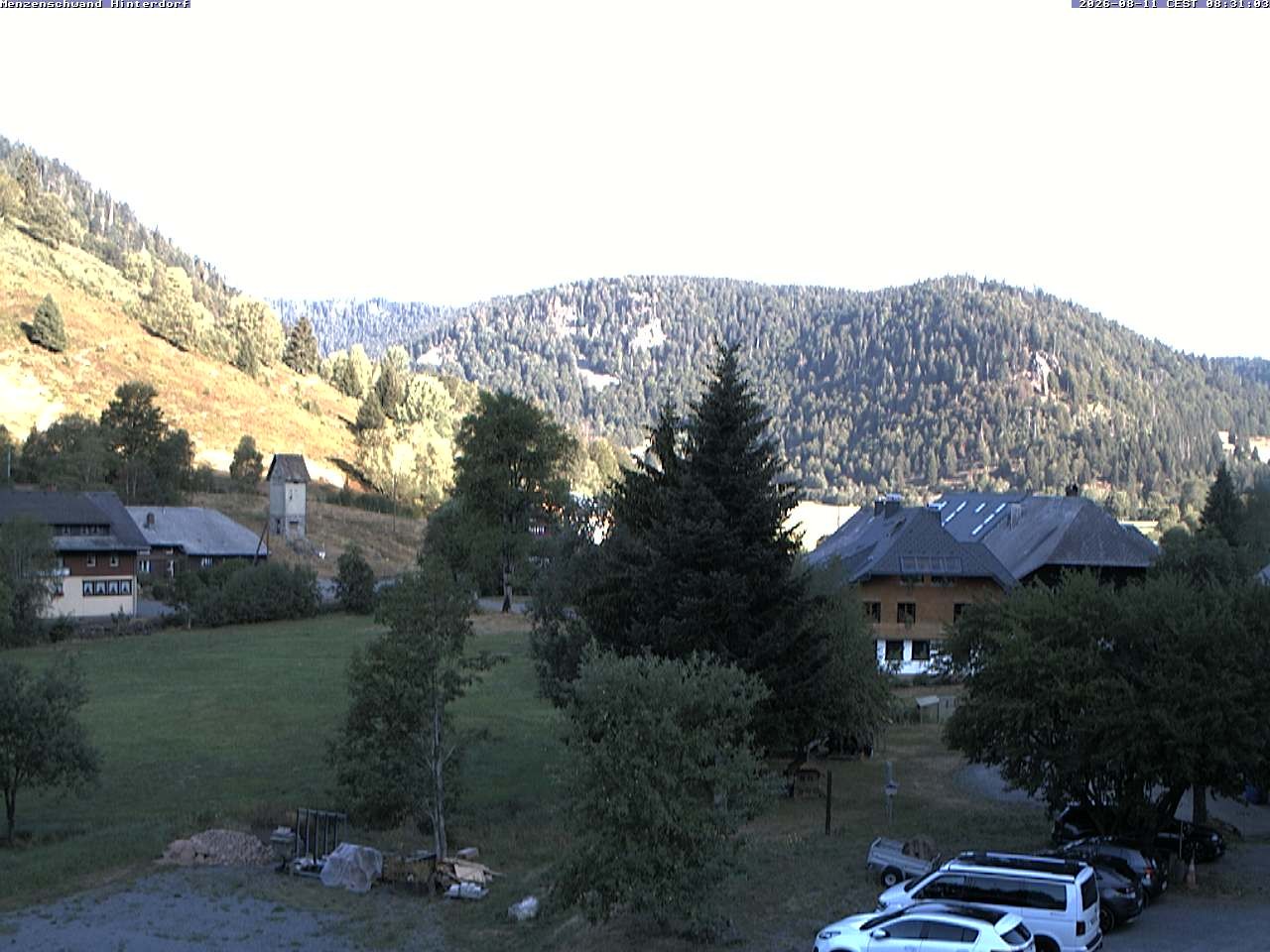 Archiv Foto Webcam Menzenschwand: Hinterdorf