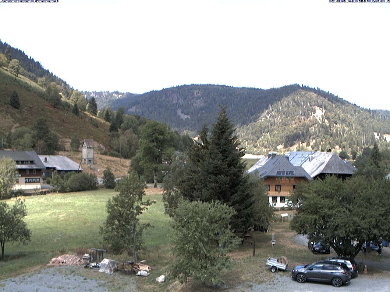 Archiv Foto Webcam Menzenschwand: Hinterdorf