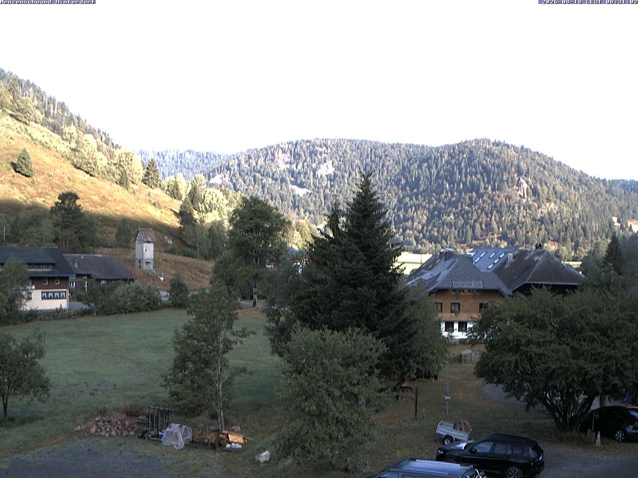Archiv Foto Webcam Menzenschwand: Hinterdorf