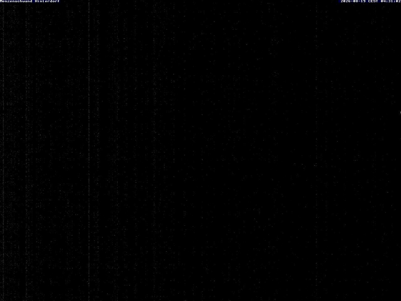 Archiv Foto Webcam Menzenschwand: Hinterdorf