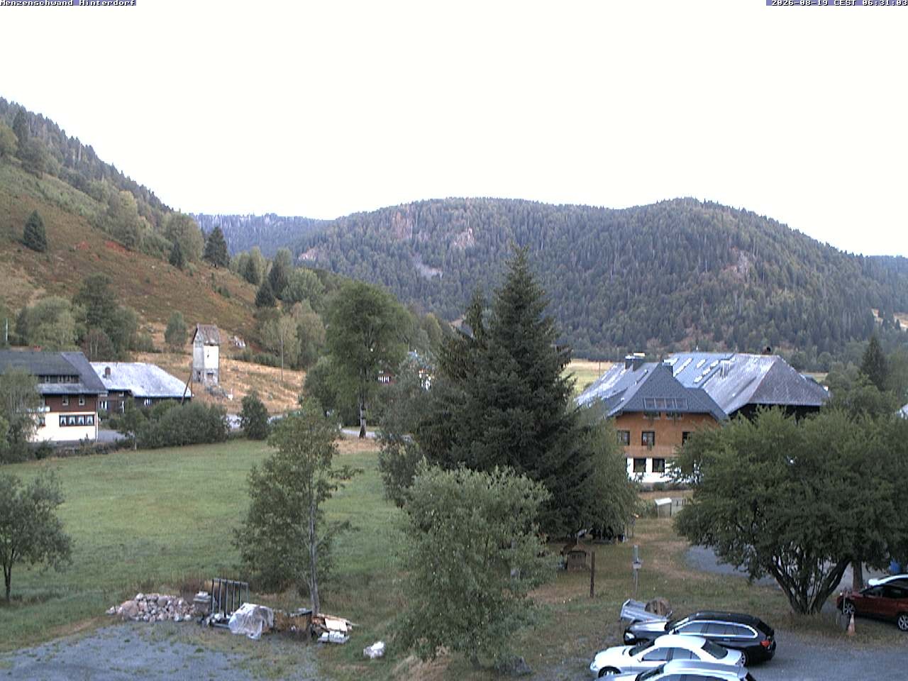 Archiv Foto Webcam Menzenschwand: Hinterdorf