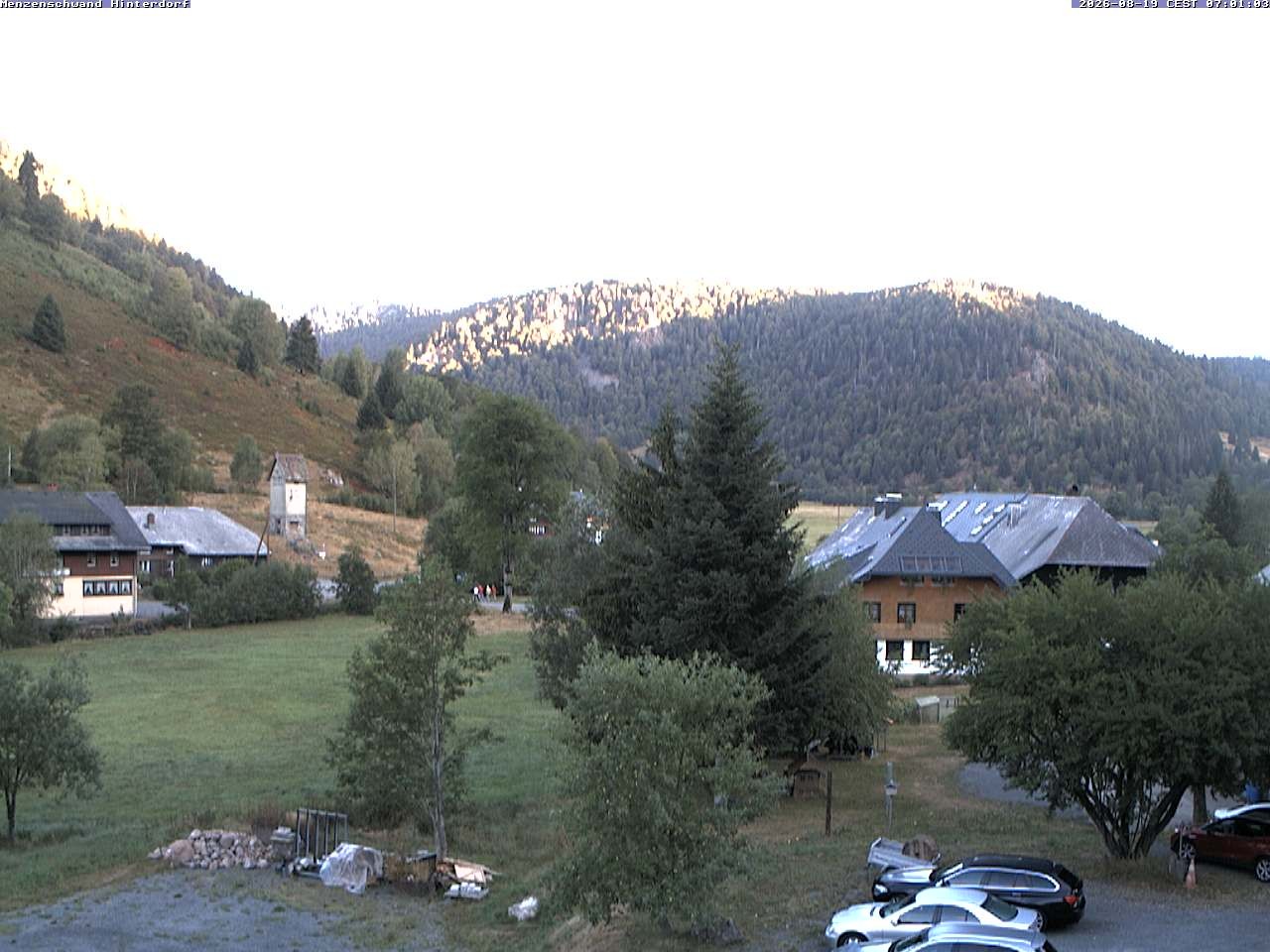 Archiv Foto Webcam Menzenschwand: Hinterdorf