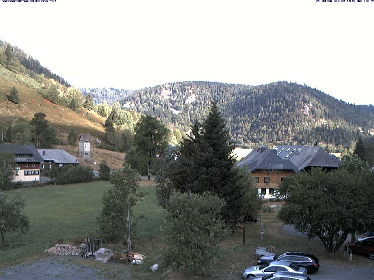 Archiv Foto Webcam Menzenschwand: Hinterdorf