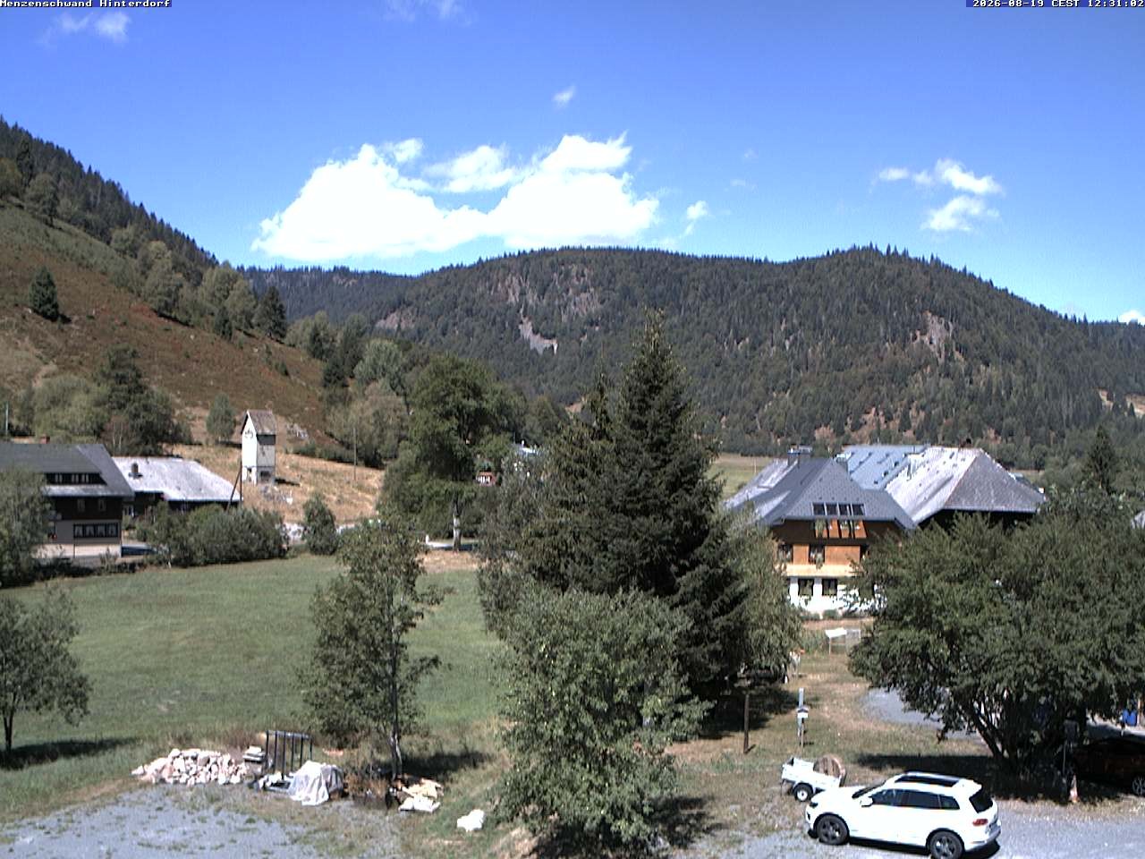 Archiv Foto Webcam Menzenschwand: Hinterdorf