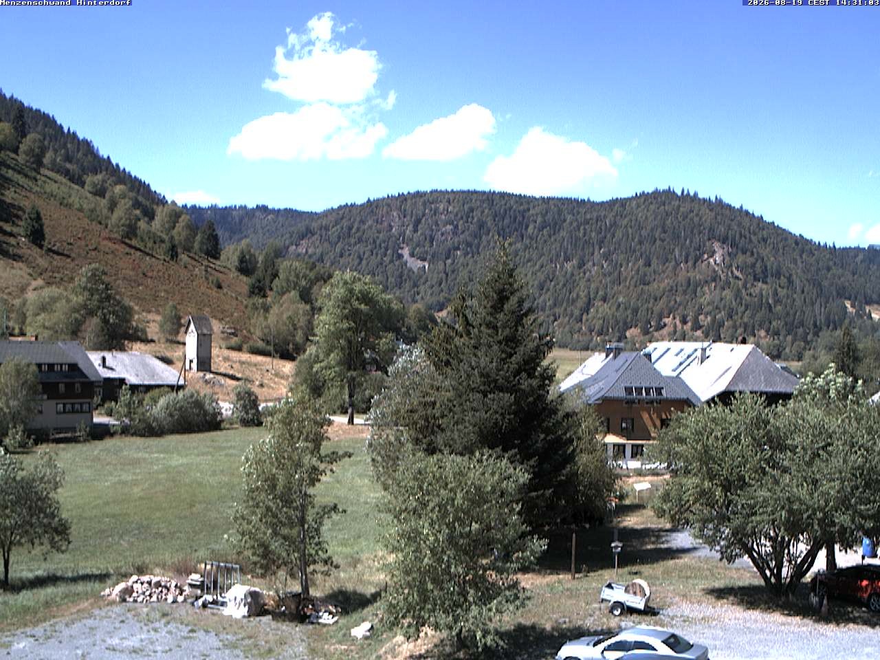 Archiv Foto Webcam Menzenschwand: Hinterdorf
