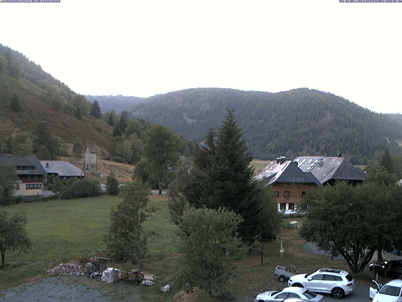 Archiv Foto Webcam Menzenschwand: Hinterdorf