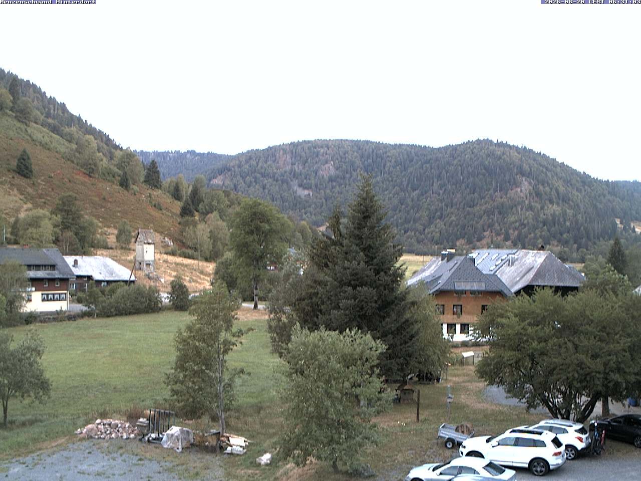 Archiv Foto Webcam Menzenschwand: Hinterdorf